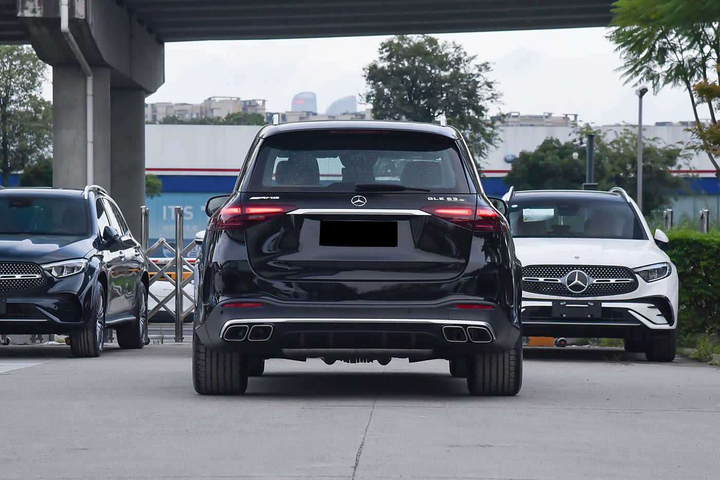 2020-2024 Mercedes Benz GLE350 GLE450 W167 SUV Convert AMG Style Full body kit