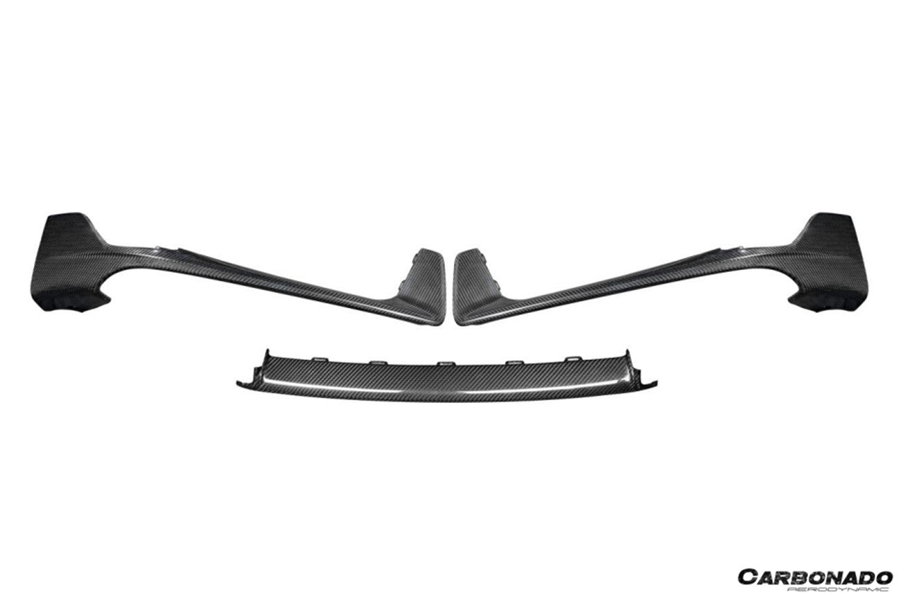 2020-2024 Porsche 911 992.1 Turbo SD Style Autoclave Carbon Fiber Front Lip | Fits Turbo, Turbo S