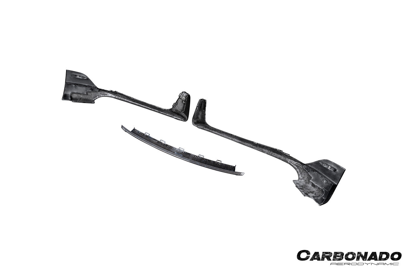 2020-2024 Porsche 911 992.1 Turbo SD Style Autoclave Carbon Fiber Front Lip | Fits Turbo, Turbo S