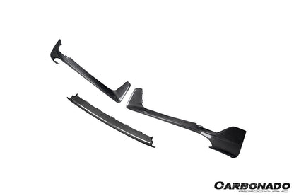 2020-2024 Porsche 911 992.1 Turbo SD Style Autoclave Carbon Fiber Front Lip | Fits Turbo, Turbo S