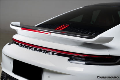 2020-2024 Porsche 911 992.1 Turbo SD Style Autoclave Carbon Fiber Trunk Spoiler Wing | Fits Turbo, Turbo S