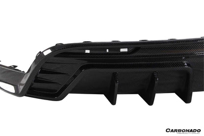 2020-2024 Tesla Model Y AD Style Autoclave Carbon Fiber Rear Diffuser