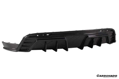 2020-2024 Tesla Model Y AD Style Autoclave Carbon Fiber Rear Diffuser