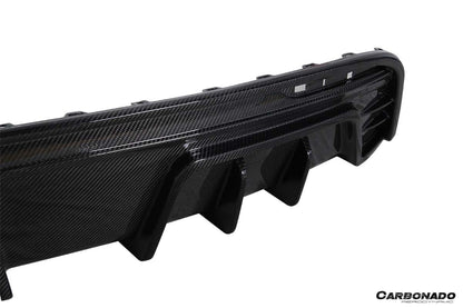 2020-2024 Tesla Model Y AD Style Autoclave Carbon Fiber Rear Diffuser