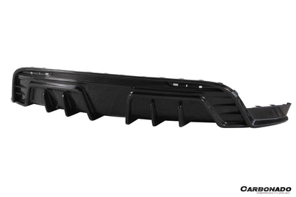 2020-2024 Tesla Model Y AD Style Autoclave Carbon Fiber Rear Diffuser