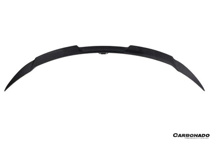 2020-2024 Tesla Model Y AD Style Autoclave Carbon Fiber Fiber Trunk Spoiler