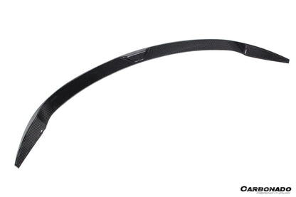 2020-2024 Tesla Model Y AD Style Autoclave Carbon Fiber Fiber Trunk Spoiler