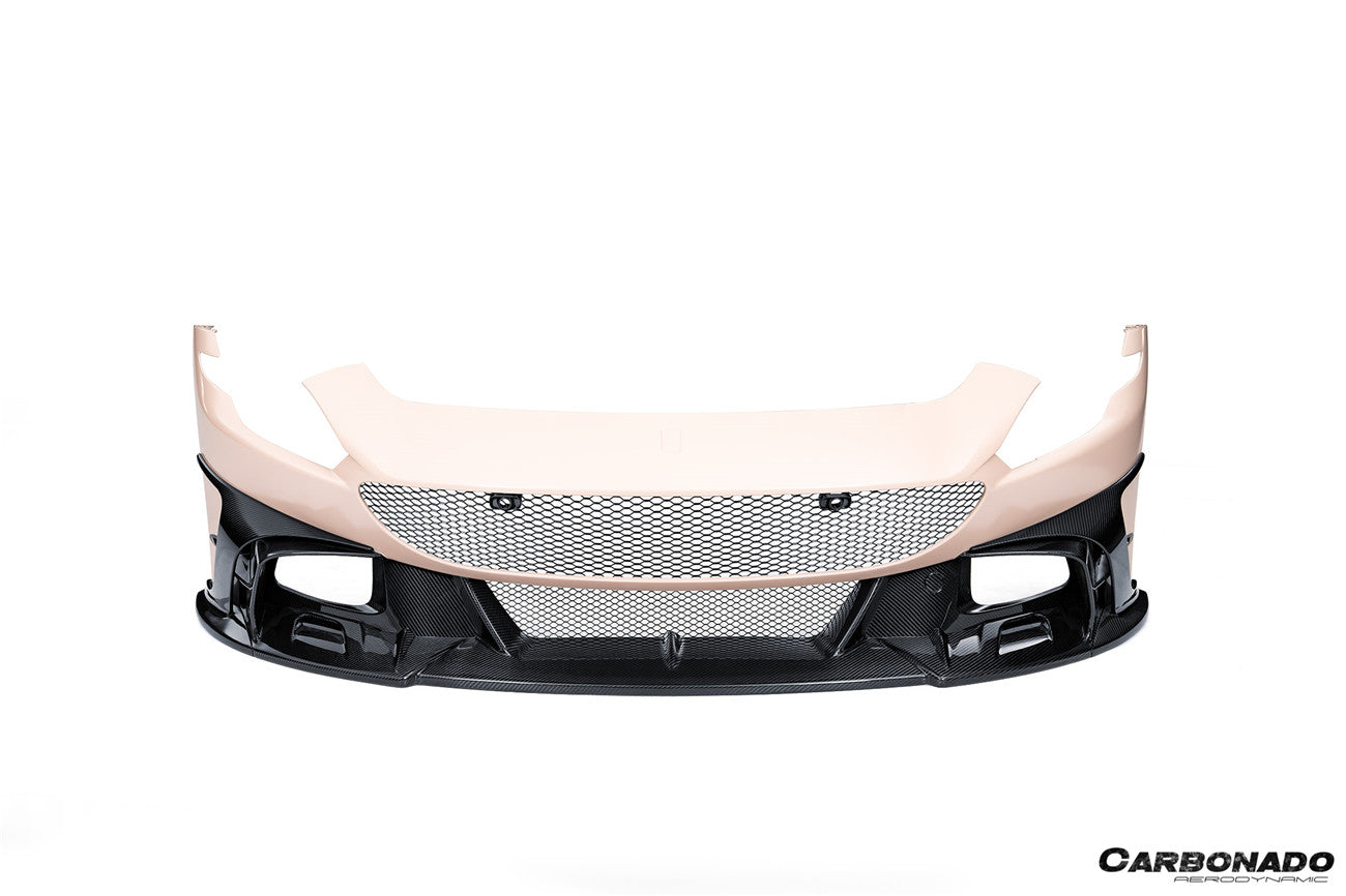 2020-2026 Ferrari ROMA Msy Style Portion Autoclave Carbon Fiber Front Bumper