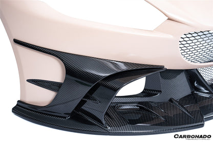 2020-2026 Ferrari ROMA Msy Style Portion Autoclave Carbon Fiber Front Bumper