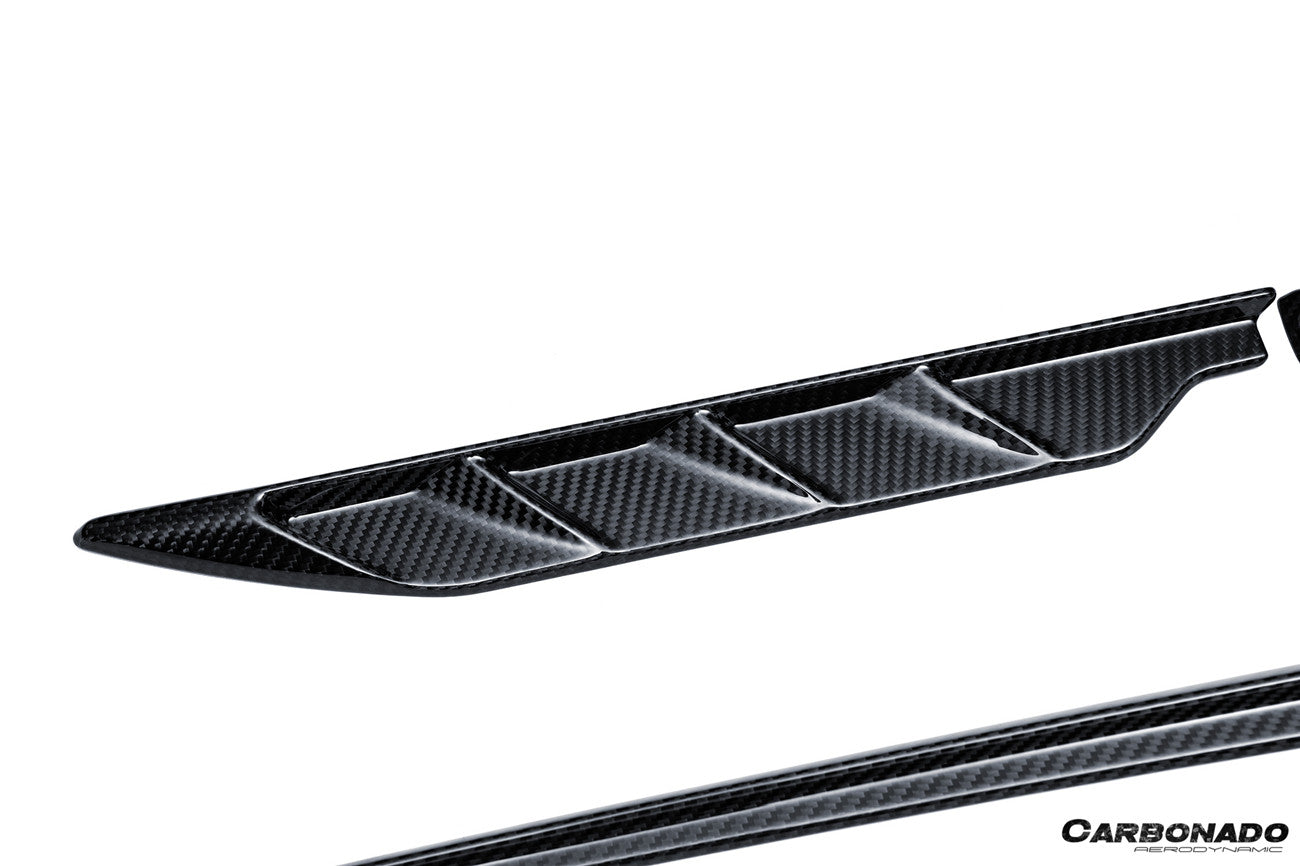 2020-2026 Ferrari ROMA Msy Style Autoclave Carbon Fiber Front Fender Trims