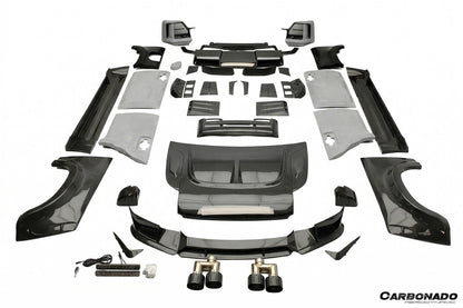 2020-2023 Land Rover Defender 110 Msy Style Partial Autoclave Carbon FiberWide Full Body Kit
