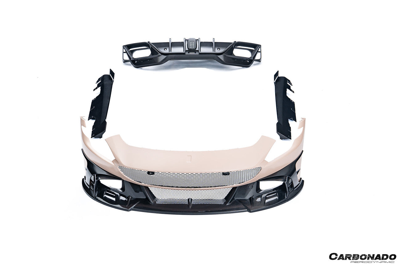 2020-2026 Ferrari ROMA Msy Style Autoclave Carbon Fiber Full Body Kit