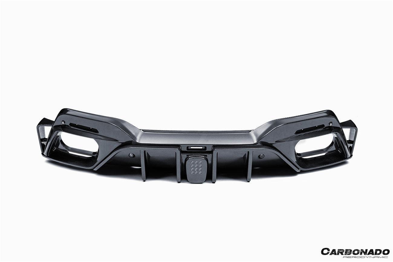 2020-2026 Ferrari ROMA Msy Style Autoclave Carbon Fiber Rear Diffuser