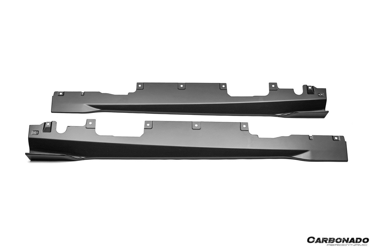 2020-2026 Ferrari ROMA Msy Style Autoclave Carbon Fiber Side Skirts