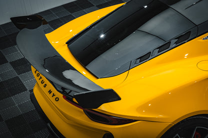 2021-2024 Lotus Emira NYO MNK Style Dry Carbon Fiber Trunk Wing With Base