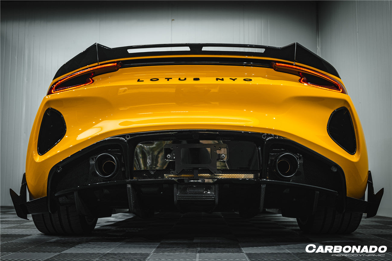 2021-2024 Lotus Emira NYO MNK Style Dry Carbon Fiber Trunk Spoiler wing