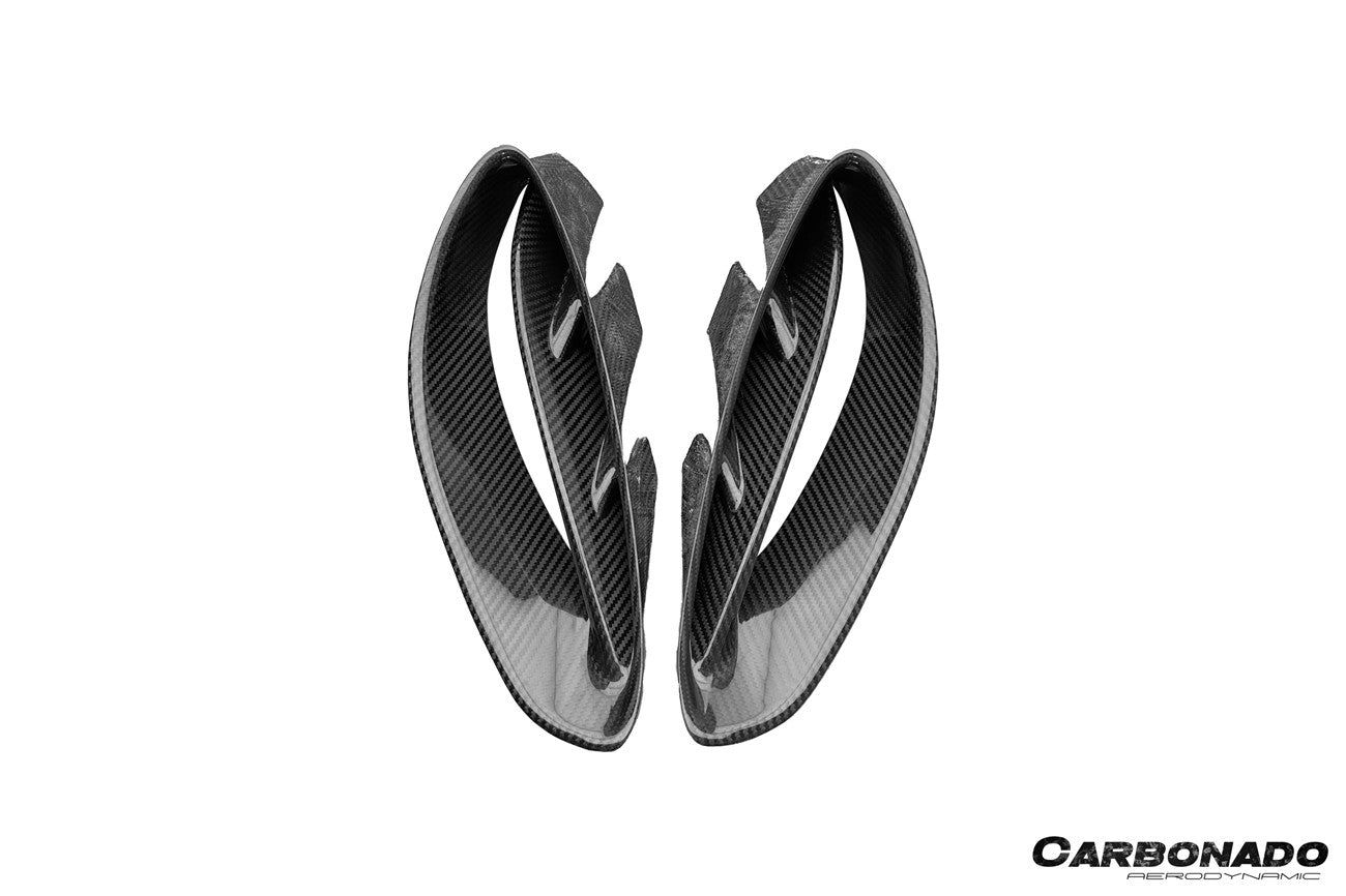 2021-2024 Lotus Emira NYO MNK Style Dry Carbon Fiber Quarter Panel Side Scoops