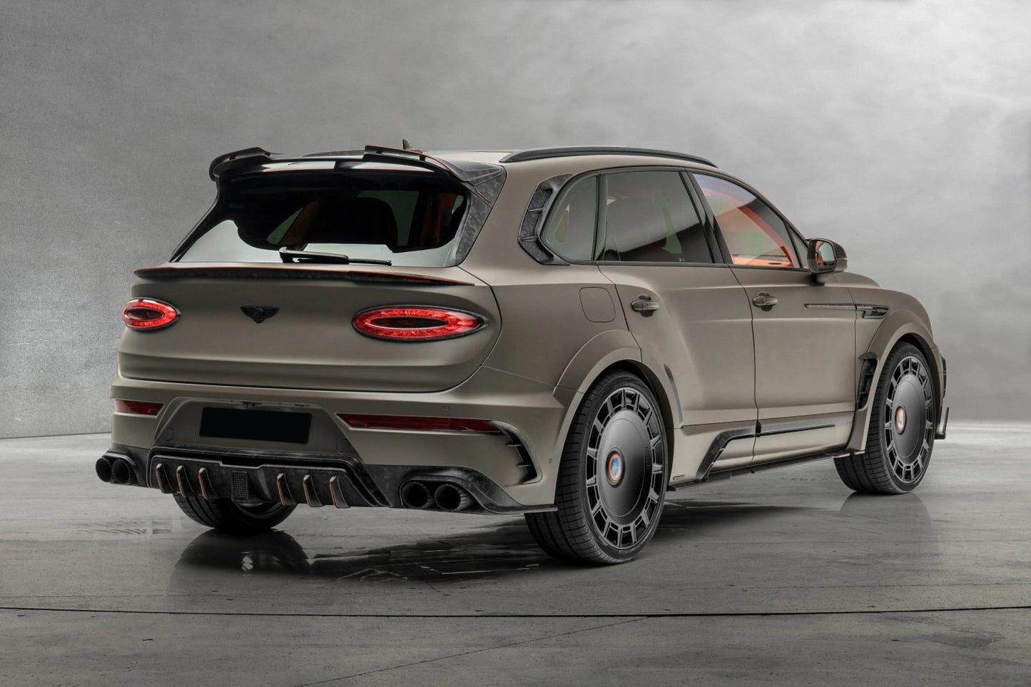 2021-2025 Bentley Bentayga MSY Style DRY Carbon Fiber Roof Spoiler