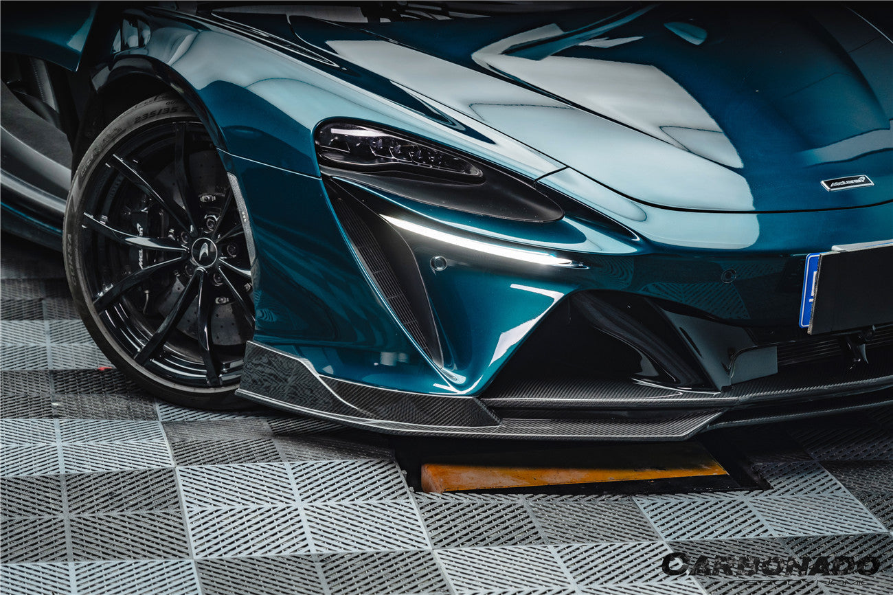 2023-UP McLaren Artura Coupe | Spider AM Style Autoclave Carbon Fiber Front Lip
