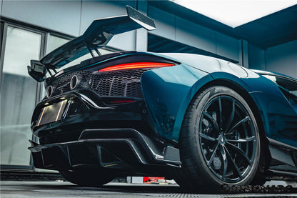 2023-UP McLaren Artura Coupe | Spider AM Style Autoclave Carbon Fiber Rear Diffuser Lip