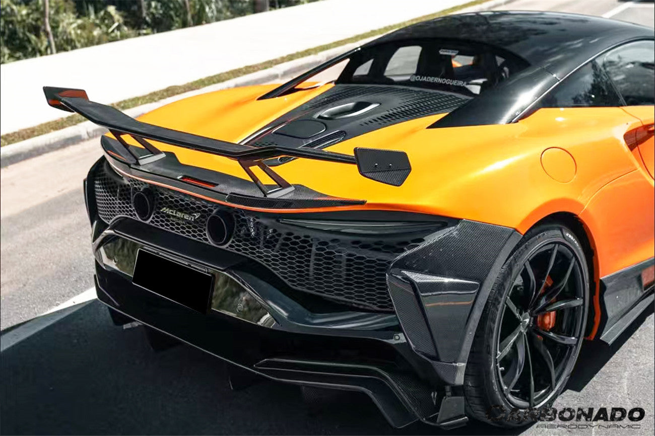 2023-UP McLaren Artura Coupe | Spider AM Style Autoclave Carbon Fiber Trunk Wing Spoiler