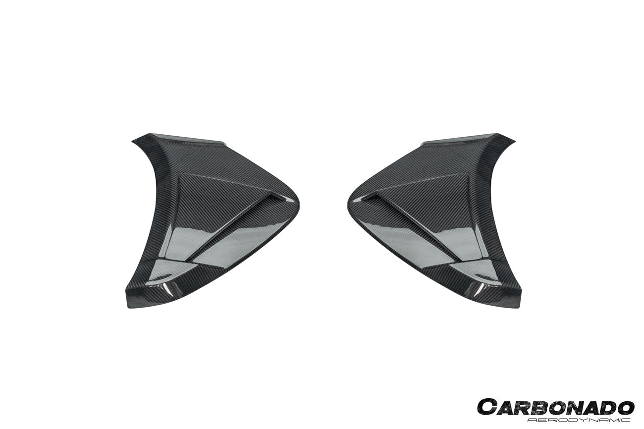 2023-UP McLaren Artura Coupe | Spider AM Style Autoclave Carbon Fiber Rear Bumper Side Panels
