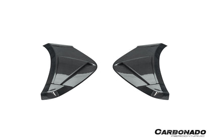 2023-UP McLaren Artura Coupe | Spider AM Style Autoclave Carbon Fiber Rear Bumper Side Panels