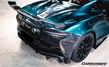 2023-UP McLaren Artura Coupe | Spider AM Style Autoclave Carbon Fiber Rear Diffuser Lip