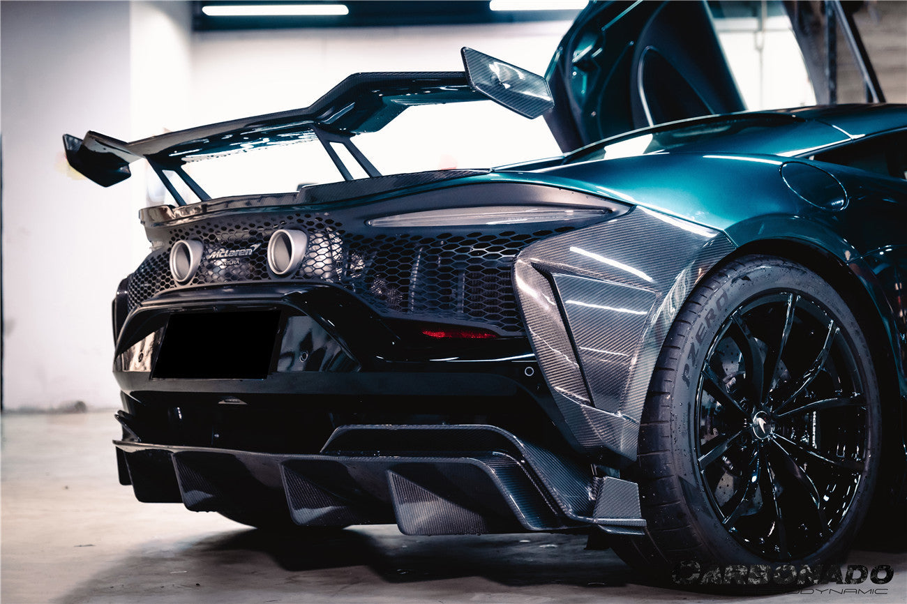 2023-UP McLaren Artura Coupe | Spider AM Style Autoclave Carbon Fiber Trunk Wing Spoiler