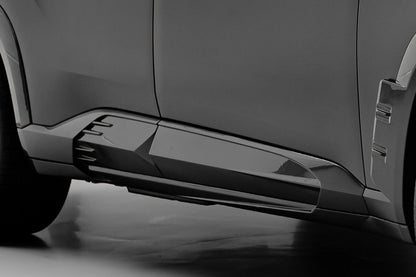2023-2025 BMW XM G09 LD Style Dry Carbon Fiber Side Skirts With Under Board - Carbonado
