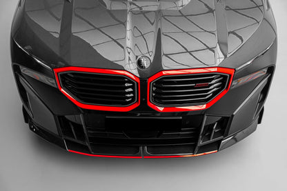 2023-2026 BMW XM G09 LD Style Dry Carbon Fiber Front Lip