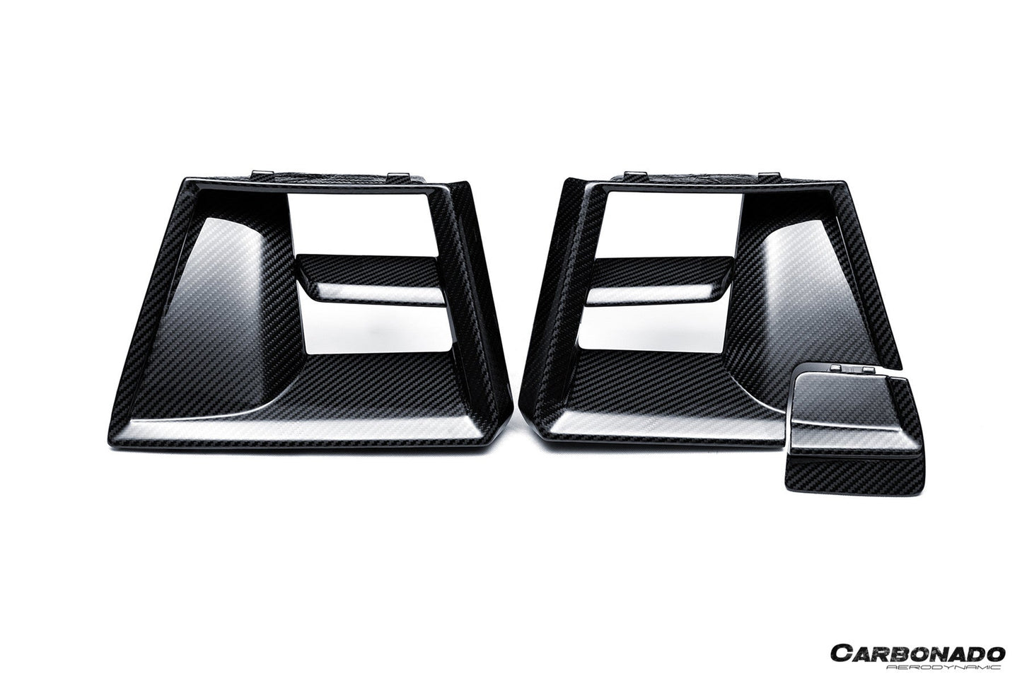 2023-2026 BMW XM G09 LD Style Dry Carbon Fiber Front Bumper Air Vents