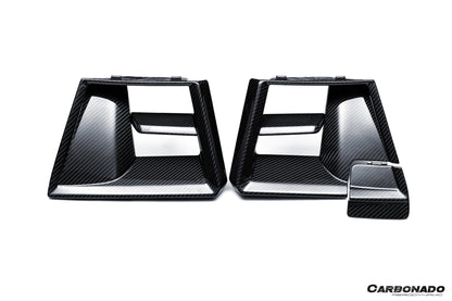 2023-2026 BMW XM G09 LD Style Dry Carbon Fiber Front Bumper Air Vents