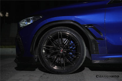2020-2025 BMW X6M F96 AD Style Dry Carbon Fiber Fender Flare