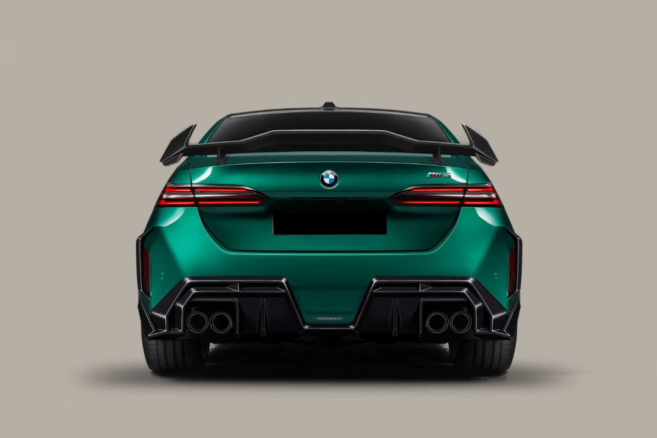2024-UP BMW G90 M5 AD Style Autoclave Carbon Fiber Trunk Wing Spoiler