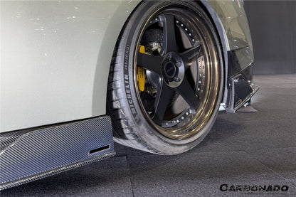2007-2025 Nissan GTR R35 CBA DBA EBA VS Style Carbon Fiber Side Skirts