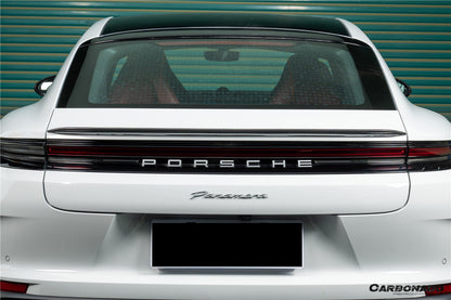 2024-2025 Porsche Panamera 976 KDA Style Dry Carbon Fiber Trunk Spoiler (Can not fit Original Segmented wing)
