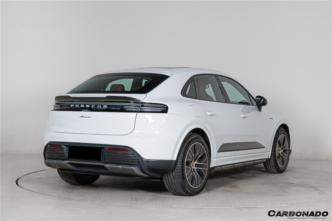 2024-2026 Porsche Macan Electric 95C OE Style Autoclave Carbon Fiber Door Trims | Fits EV 4, 4S, Turbo, GTS