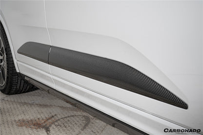 2024-2026 Porsche Macan Electric 95C OE Style Autoclave Carbon Fiber Door Trims | Fits EV 4, 4S, Turbo, GTS