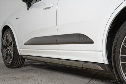 2024-2026 Porsche Macan Electric 95C OE Style Autoclave Carbon Fiber Door Trims | Fits EV 4, 4S, Turbo, GTS
