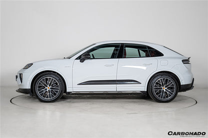 2024-2026 Porsche Macan Electric 95C OE Style Autoclave Carbon Fiber Door Trims | Fits EV 4, 4S, Turbo, GTS