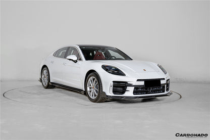 2024-2026 Porsche Panamera 976 KDA Style Autoclave Carbon Fiber Front Lip | Turbo, Turbo s, GTS, Turbo E-Hybrid, Turbo s E-Hybrid