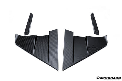 2024-UP Lamborghini Revuelto MSY Style Autoclave Carbon Fiber Side Skirts Canards