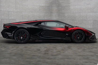 2024-UP Lamborghini Revuelto MSY Style Autoclave Carbon Fiber Side Skirts Canards
