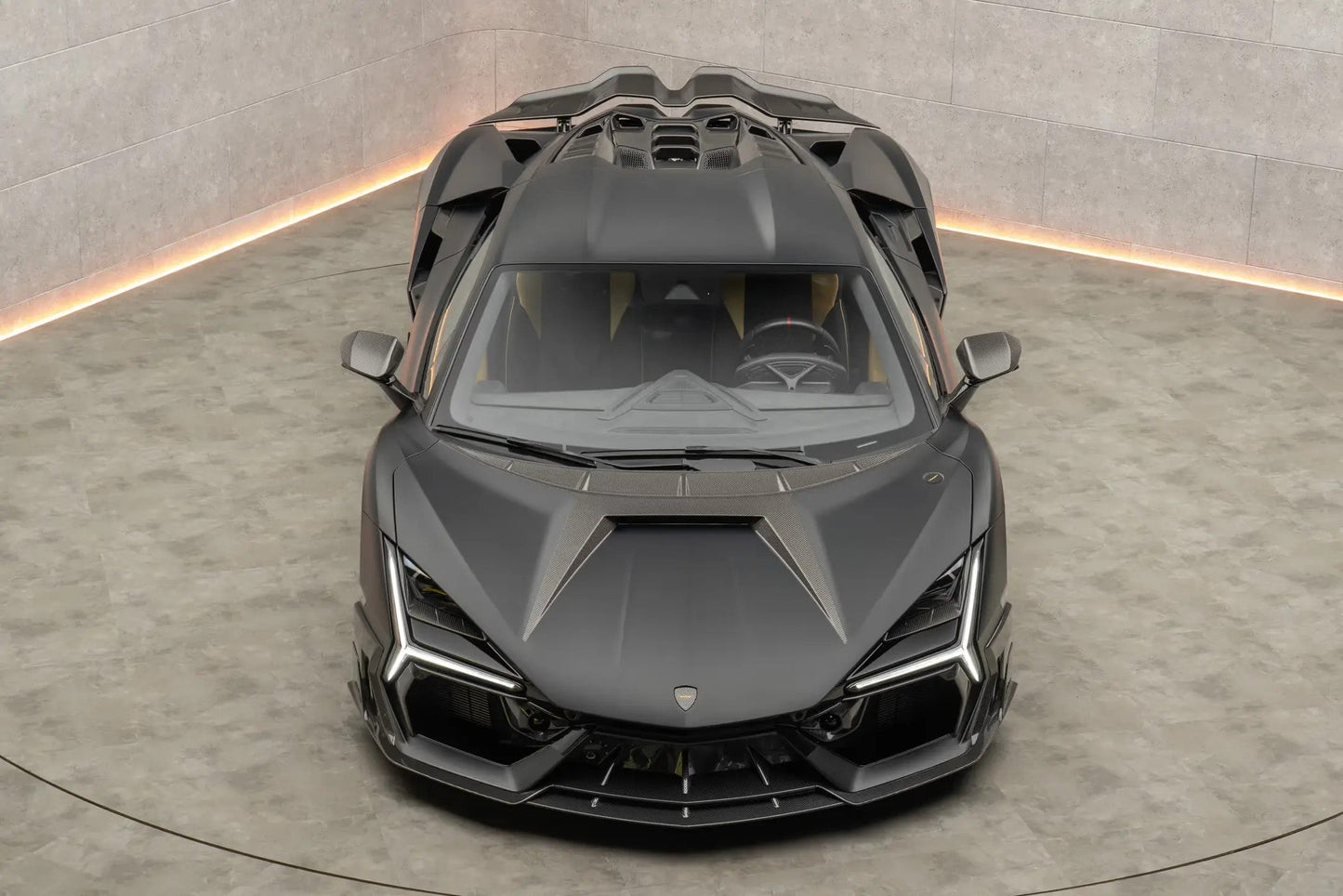 2024-UP Lamborghini Revuelto MSY Style Autoclave Carbon Fiber Rear Spoiler Wing