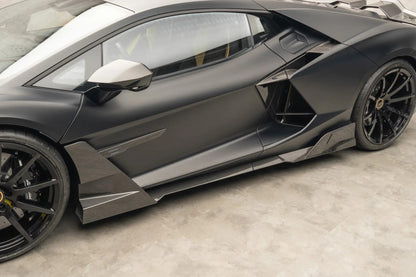 2024-UP Lamborghini Revuelto MSY Style Autoclave Carbon Fiber Side Skirts