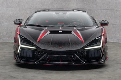 2024-UP Lamborghini Revuelto MSY Style Autoclave Carbon Fiber Middle Front Light Cover