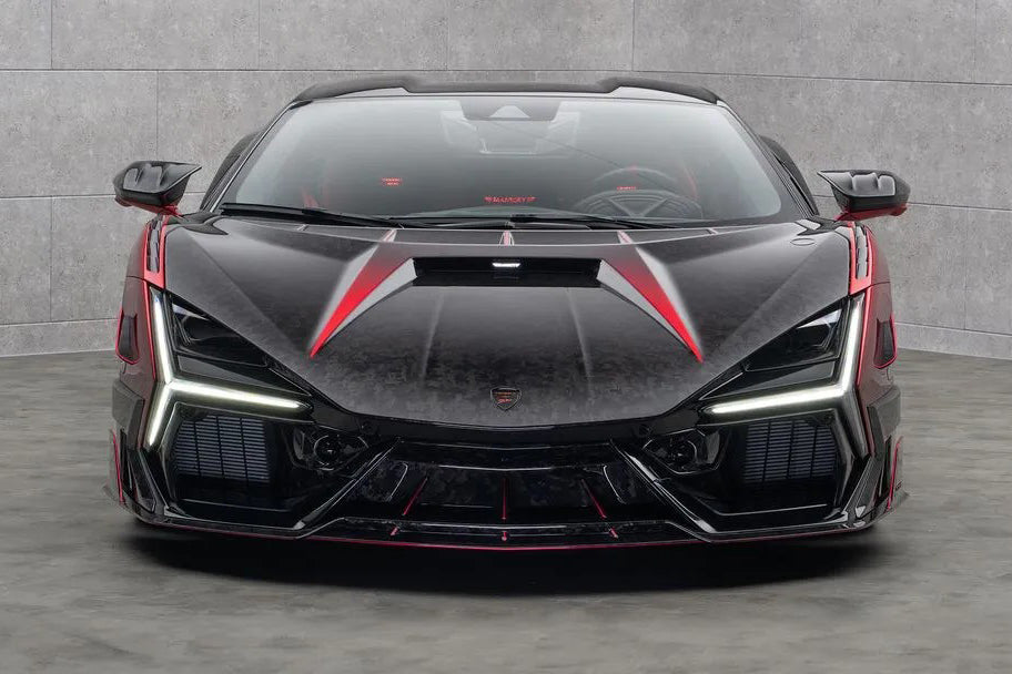 2024-UP Lamborghini Revuelto OE Style Autoclave Carbon Fiber Front Bumper Vant Canards