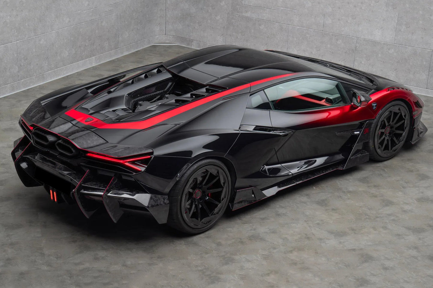 2024-UP Lamborghini Revuelto MSY Style Autoclave Carbon Fiber Side Skirts Canards