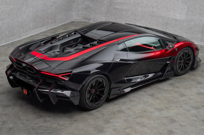 2024-UP Lamborghini Revuelto MSY Style Autoclave Carbon Fiber Side Skirts Canards